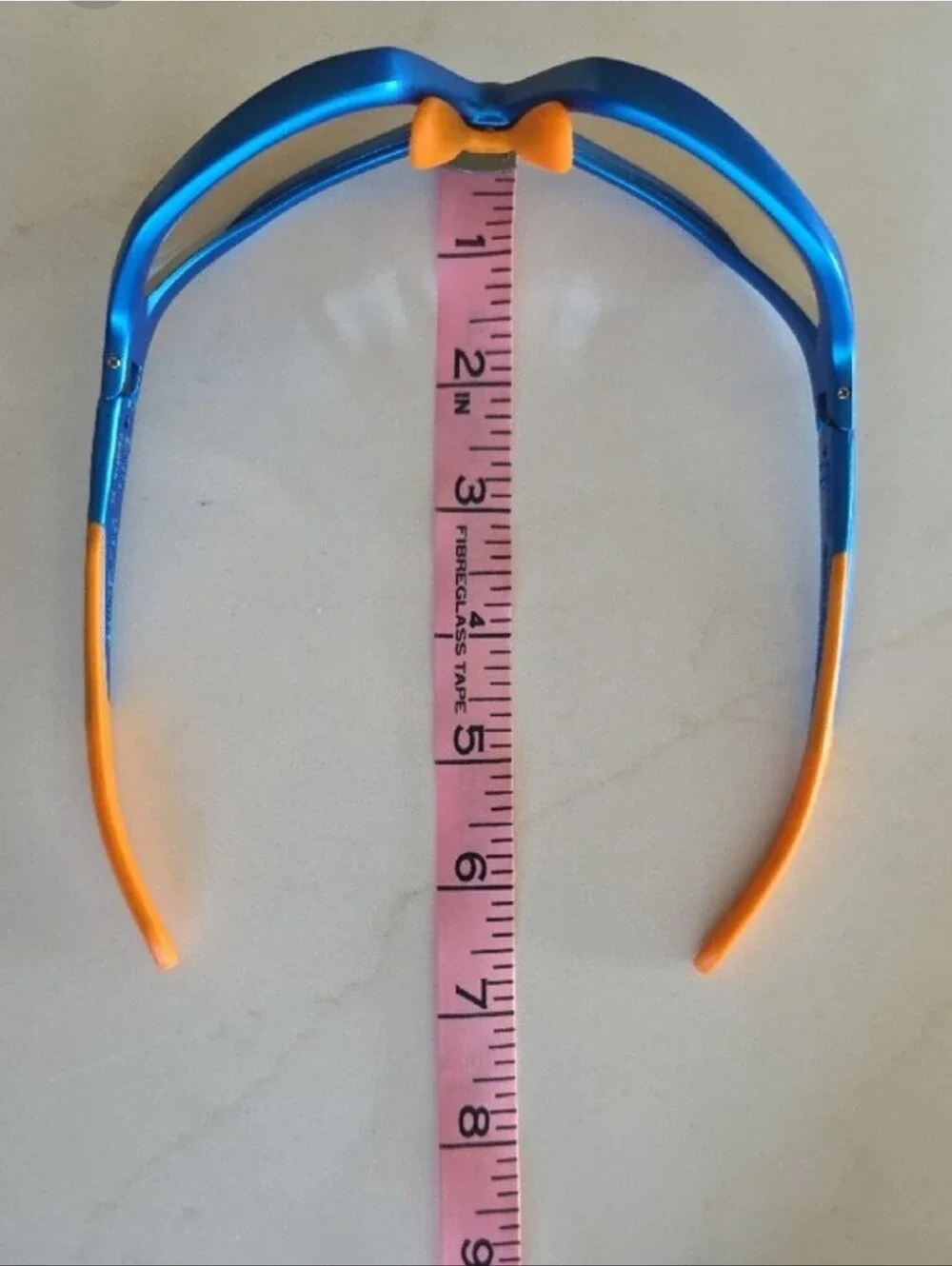 Shimano Blue Orange Sport Sunglasses with Amber Interchangeable Lenses